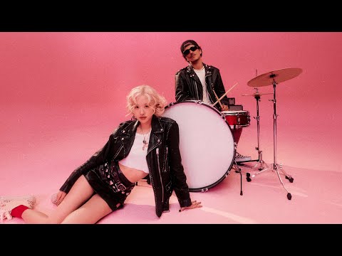 APT. template thumbnail, a pink studio with a drum kit
